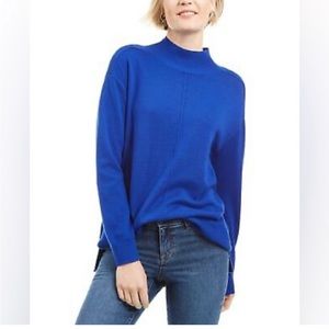 Karen Scott Vibrant Blue Core Pullover NWT